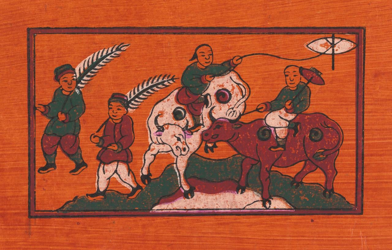 The buffalo appears widely in Vietnamese product design